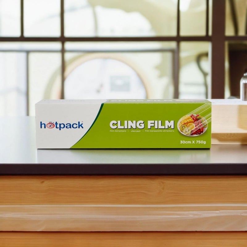 Hotpack Cling Film 30cm (12 inch) - 750g Food Wrap - Image 1